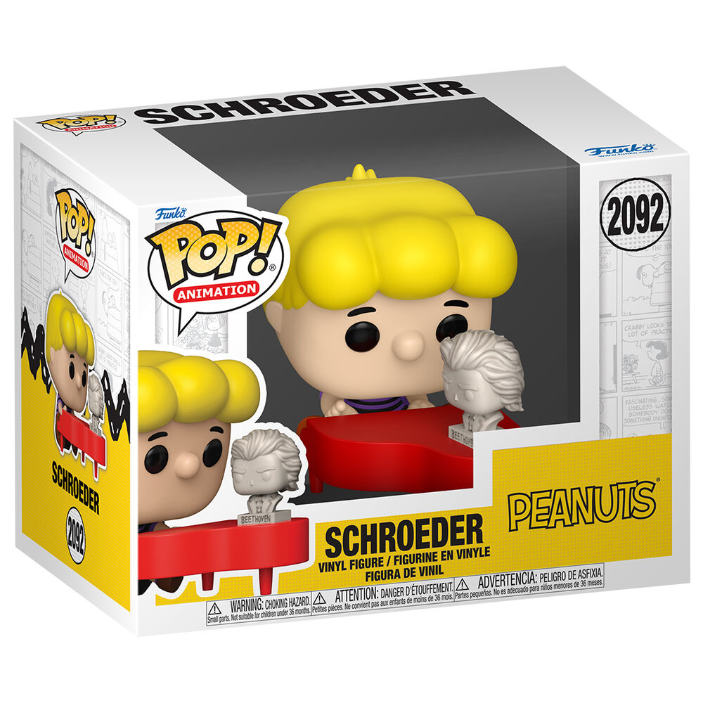 Figura Pop Premium Peanuts Snoopy Schroeder