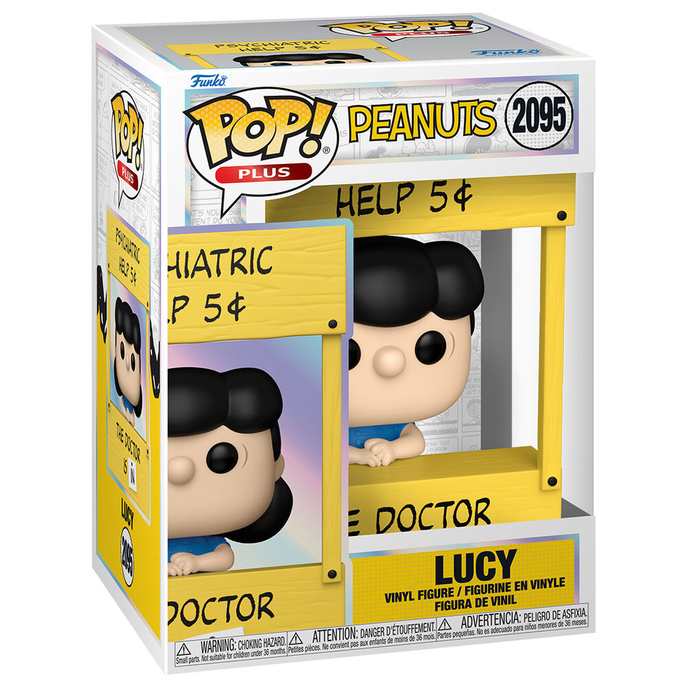 Figura Pop Peanuts Snoopy Lucy