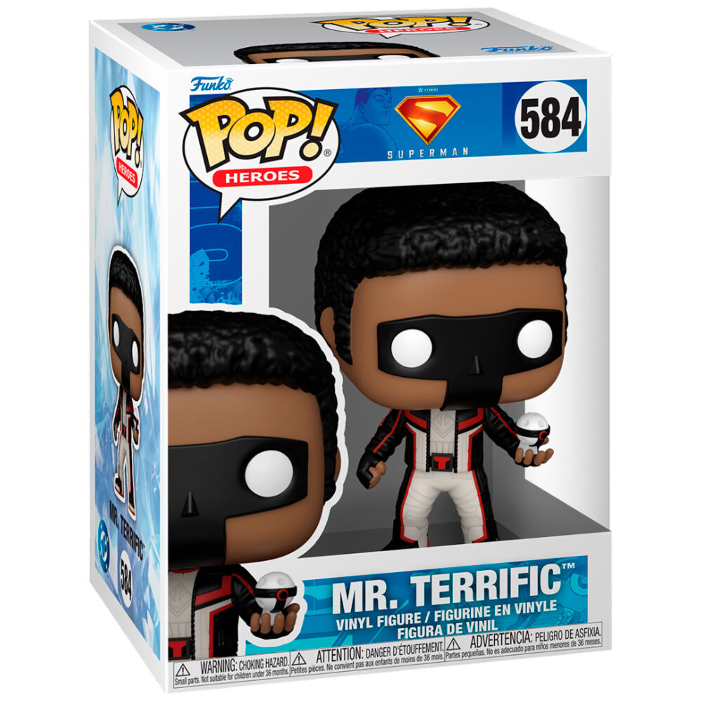 Figura Pop Dc Comics Superman Mr. Terrific