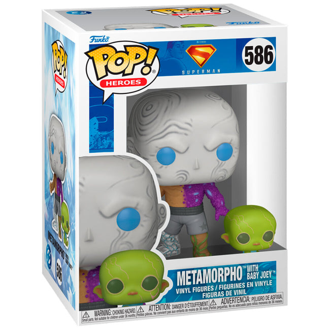 Figura Pop Dc Comics Superman Metamorpho With Baby Joey Hover Image