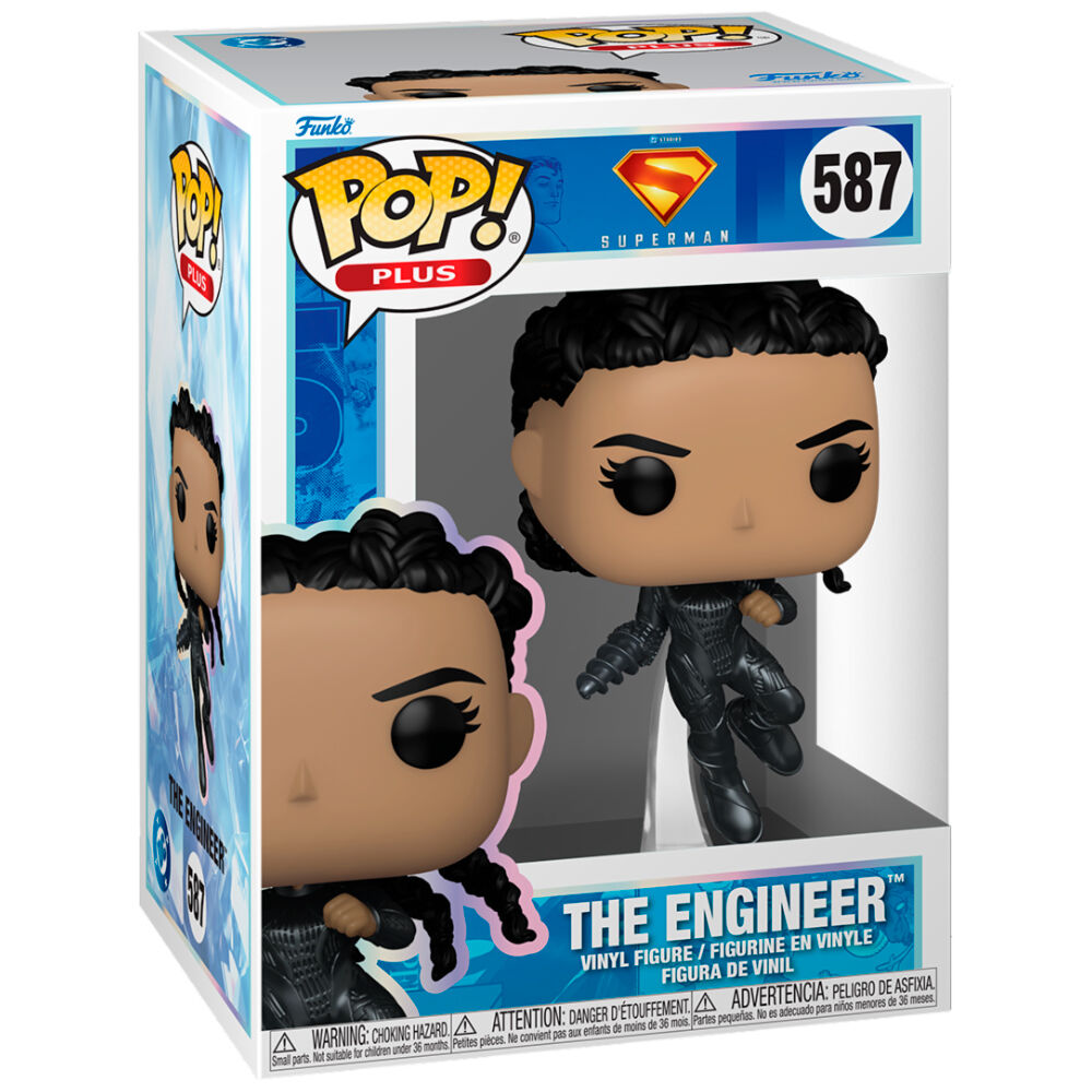 Figura Pop Plus Dc Comics Superman The Enigeer