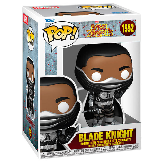 Figura Pop Marvel - Marvel Zombies Blade Knight Hover Image