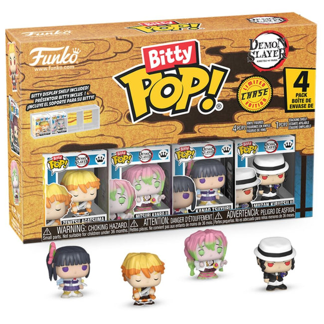 Blister 4 Figuras Bitty Pop Demon Slayer Zenitsu Hover Image