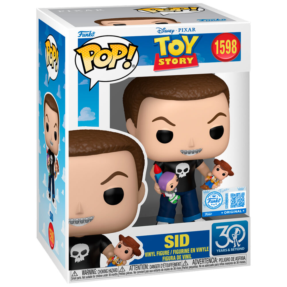 Figura Pop Disney Pixar Toy Story Sid Exclusive