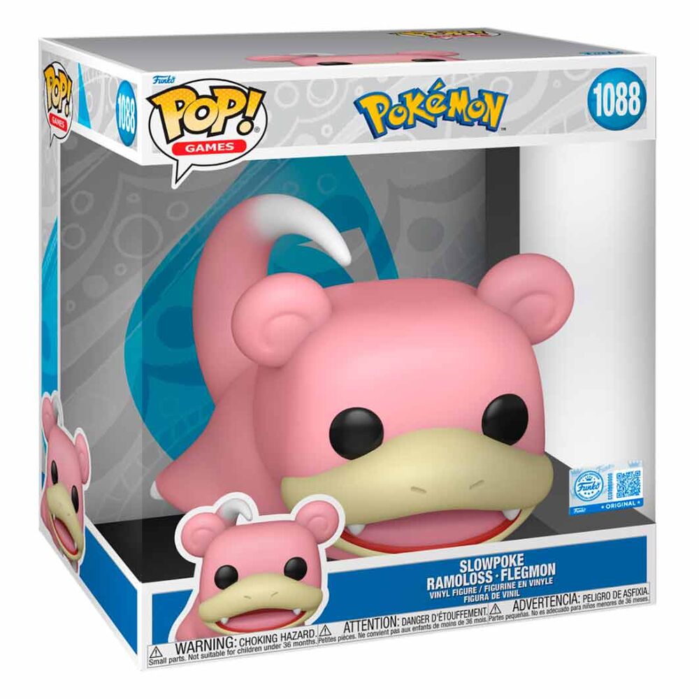 Figura Pop Jumbo Pokemon Slowpoke Exclusive 25Cm