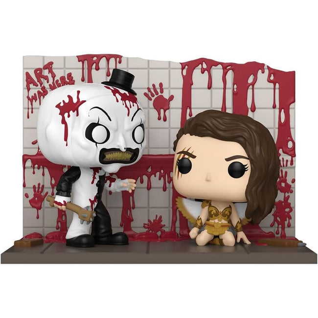 Figura Pop Moments Terrifier Art Vs Sienna Exclusive Hover Image
