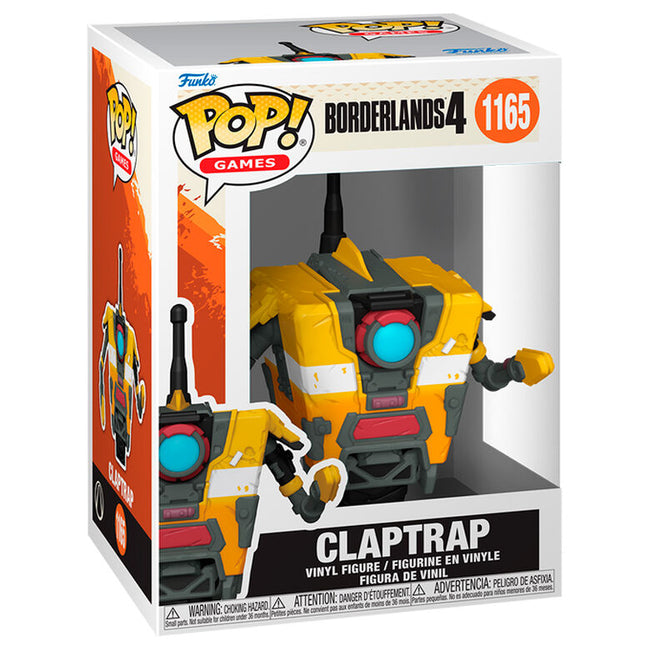 Figura Pop Borderlands 4 Claptrap Hover Image