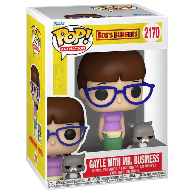 Figura Pop Bob'S Burgers Gayle With Mr. Business Hover Image