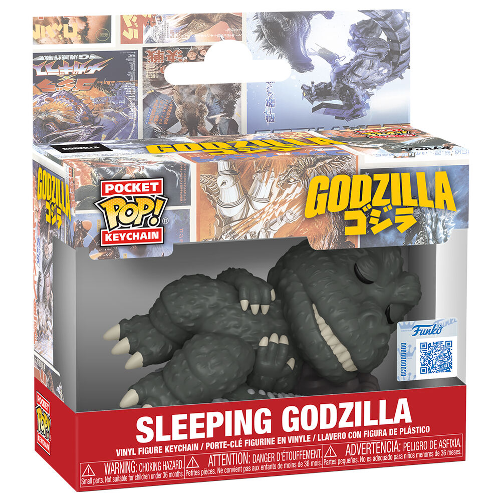 Llavero Pocket Pop Godzilla Sleeping Godzilla Exclusive
