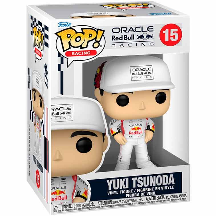 Figura Pop Racing Oracle Red Bull Yuki Tsunoda
