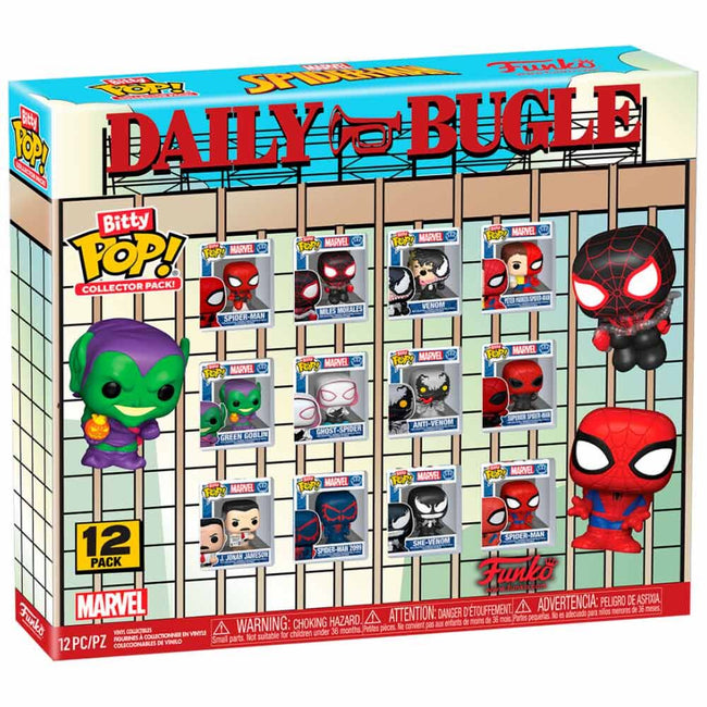 Figura Bitty Pop Multipack Marvel Spiderman Hover Image