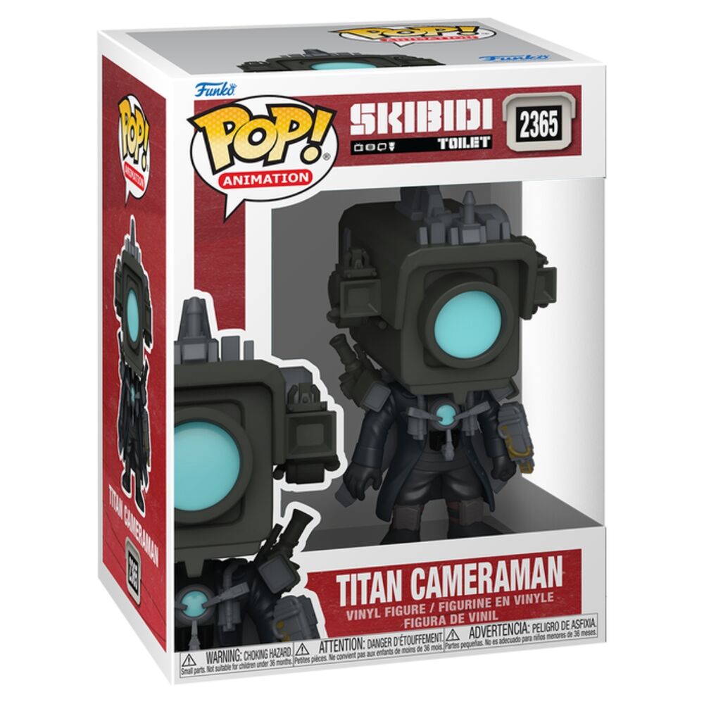 Figura Pop Skibidi Toilet Titan Cameraman