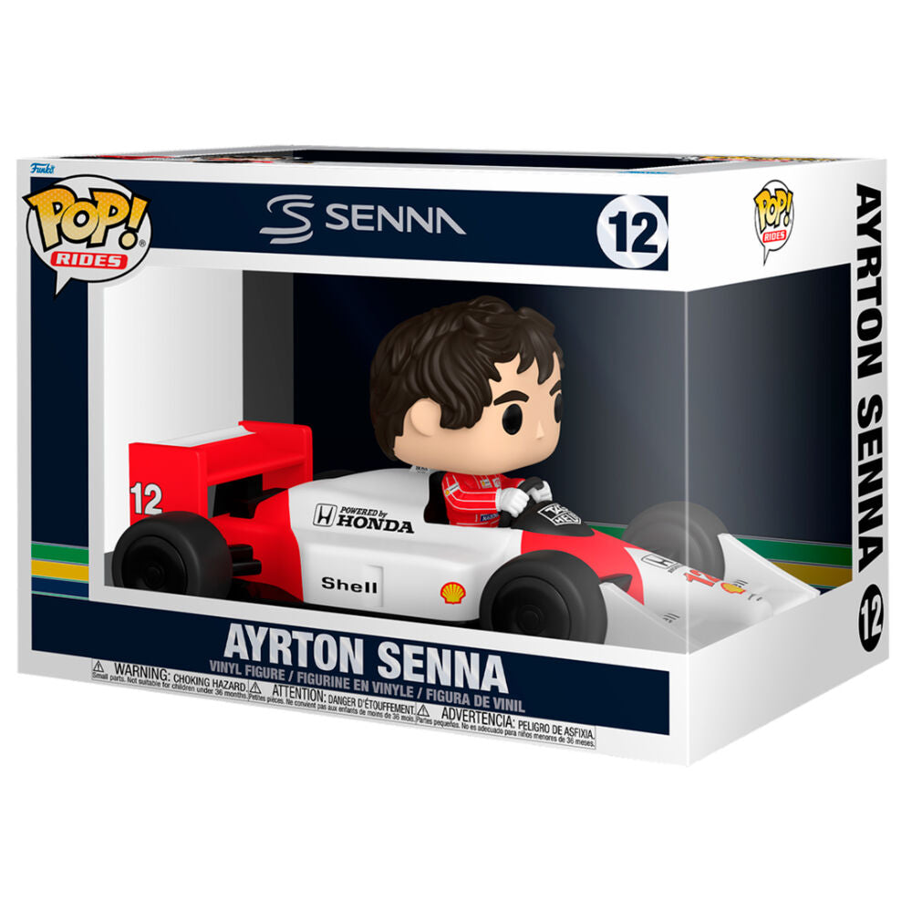 Figura Pop Rides Super Deluxe Formula 1 Mclaren Ayrton Senna