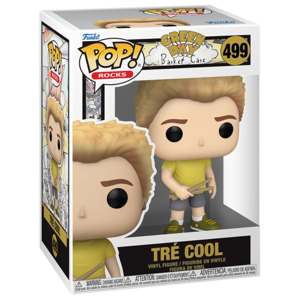 Figura Pop Green Day Tre Cool Basket Case