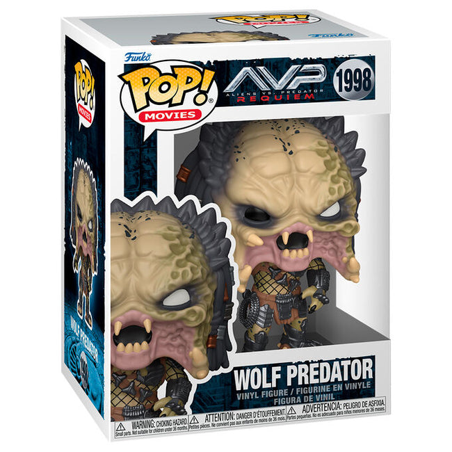 Figura Pop Alien Vs Predator Requiem Wolf Predator Hover Image