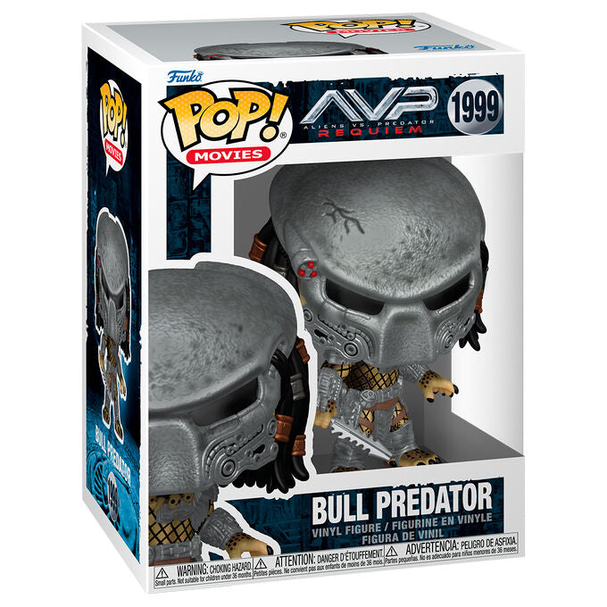 Figura Pop Alien Vs Predator Requiem Bull Predator