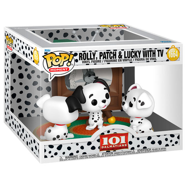 Figura Pop Moment Disney 101 Dalmatas Rolly Patch & Lucky Wi Hover Image