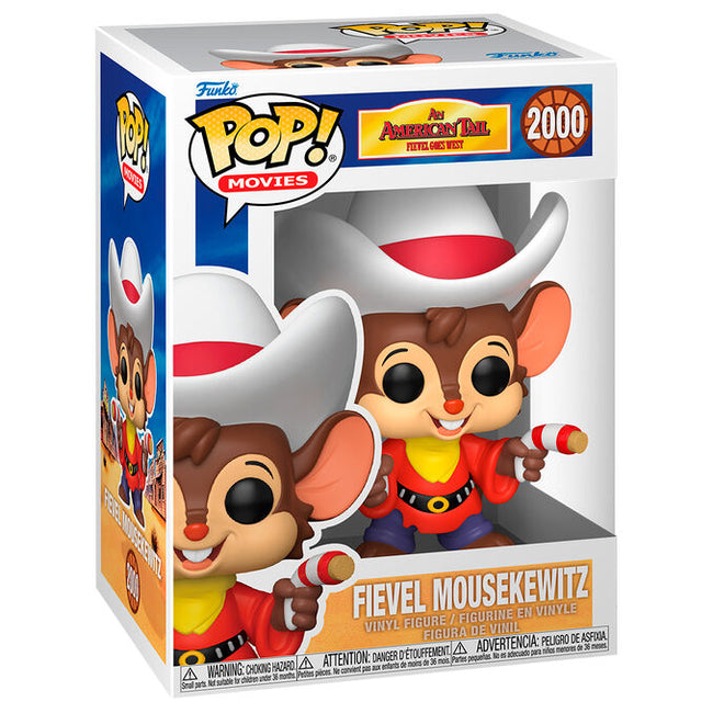 Figura Pop An American Tail Goes West Fievel Mousekewitz Hover Image