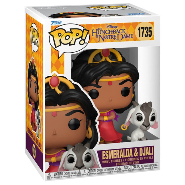 Figura Pop Disney El Jorobado De Notre Dame Esmeralda & Djal Hover Image