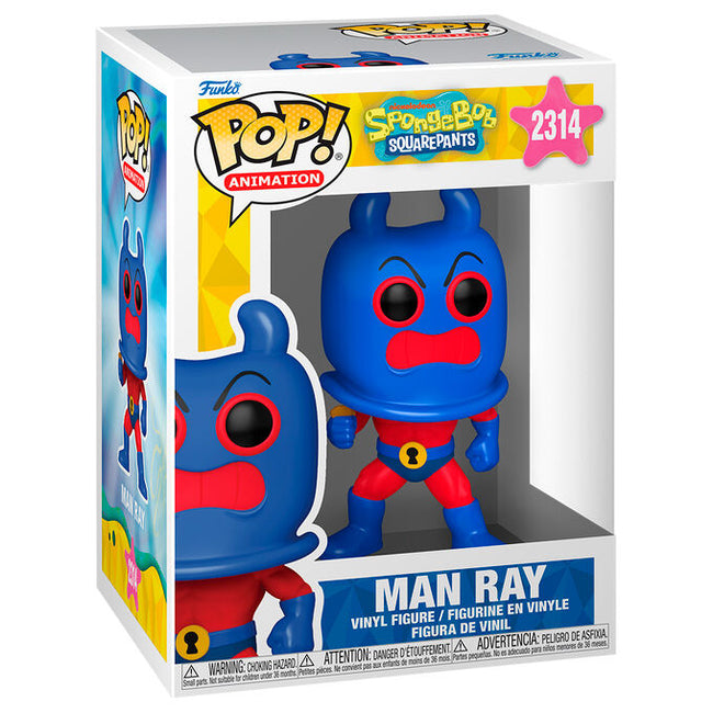 Figura Pop Bob Esponja Squarepants Man Ray Hover Image