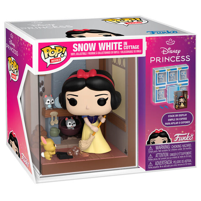 Figura Pop Nooks Disney Princesas Snow White In Cottage Hover Image