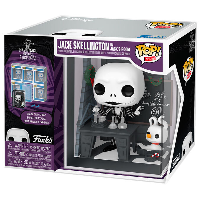 Figura Pop Nooks Disney Pesadilla Antes De Navidad Jack Skel