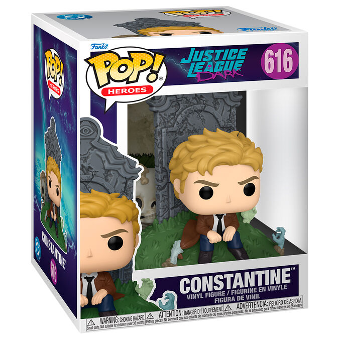 Figura Pop Deluxe Dc Comics Justice League Dark Constantine