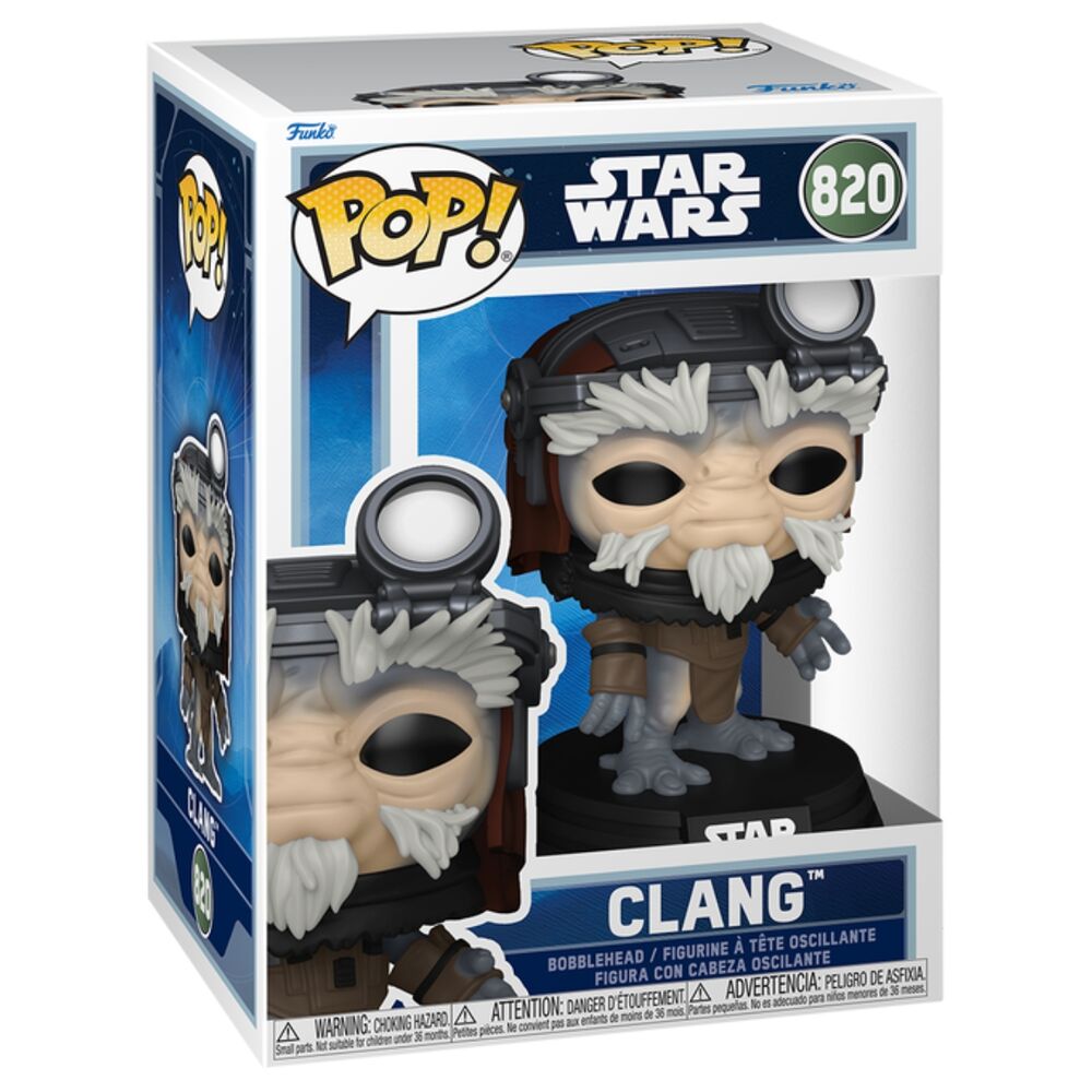 Figura Pop Star Wars: The Mandalorian & Grogu - Clang
