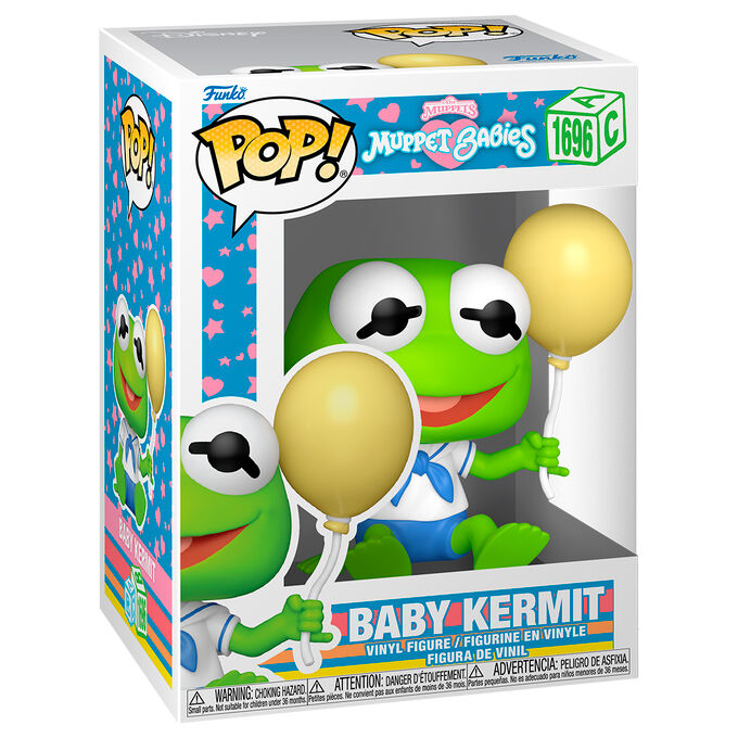 Figura Pop Muppet Babies Baby Kermit