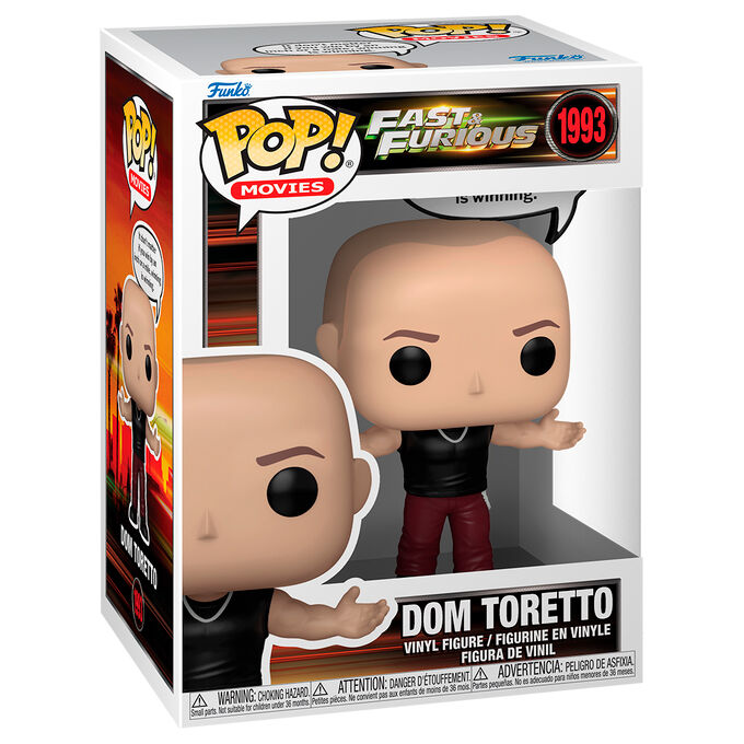 Figura Pop The Fast And The Furious Dom Toretto