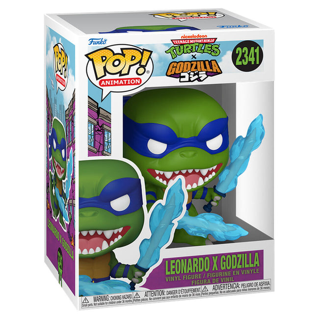 Figura Pop Teenage Mutant Ninja Turtles X Godzilla - Leonard Hover Image