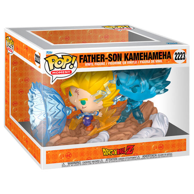 Figura Pop Moments Dragon Ball Z Father-Son Kamehameha Hover Image
