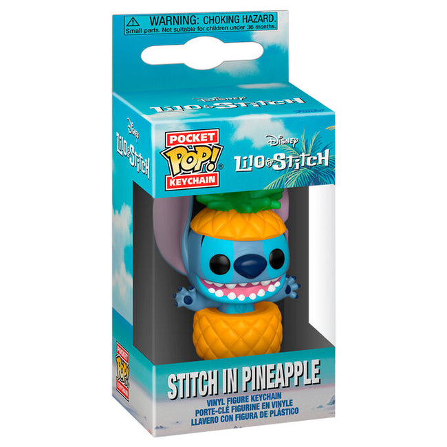Llavero Pocket Pop Disney Lilo & Stitch - Stitch In Pineappl Hover Image