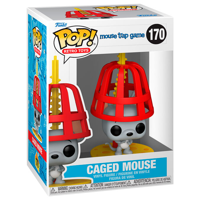 Figura Pop Mouse Trap Game - Caged Mouse