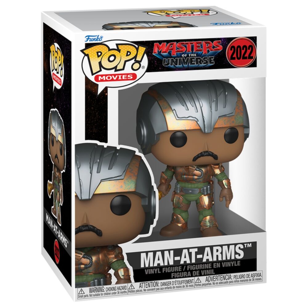 Figura Pop Masters Of The Universe Man-At-Arms Live Action