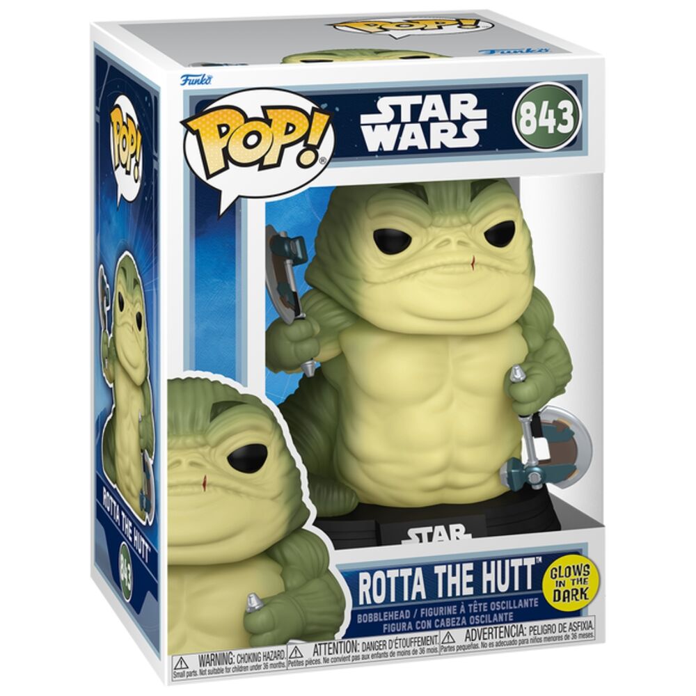 Figura Pop Star Wars: The Mandalorian & Grogu - Rotta The Hu