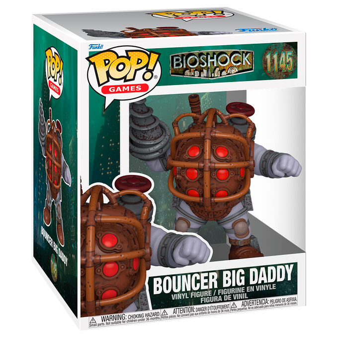 Figura Pop Super Bioshock Bouncer Big Daddy