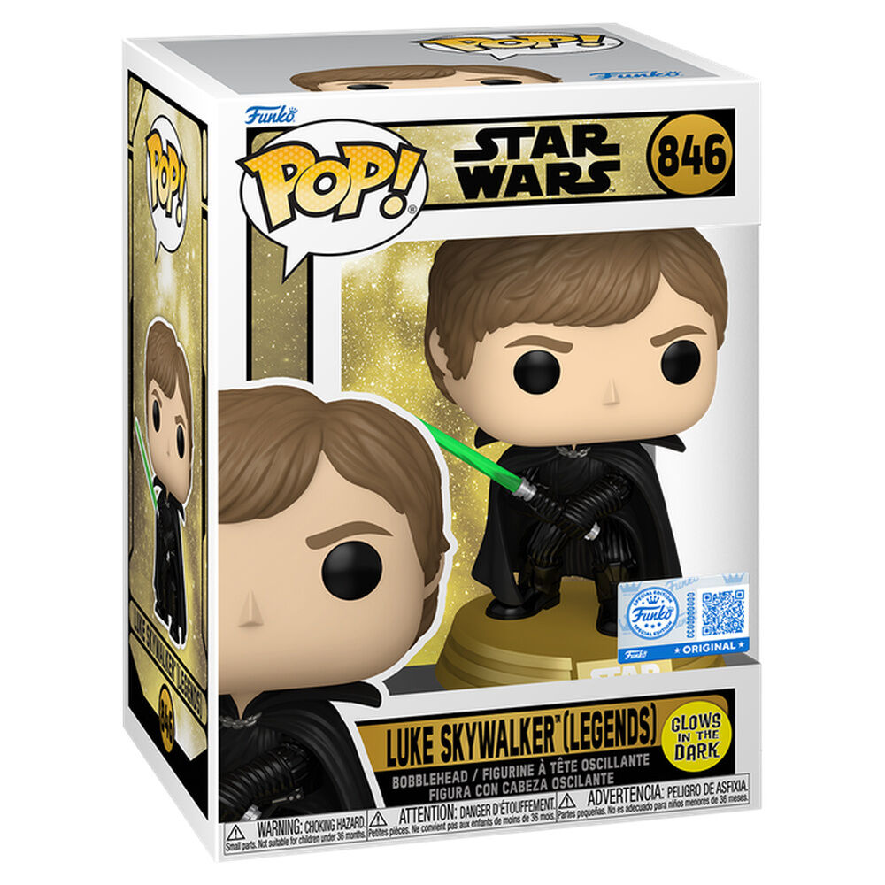Figura Pop Star Wars Luke Skywalker Legends