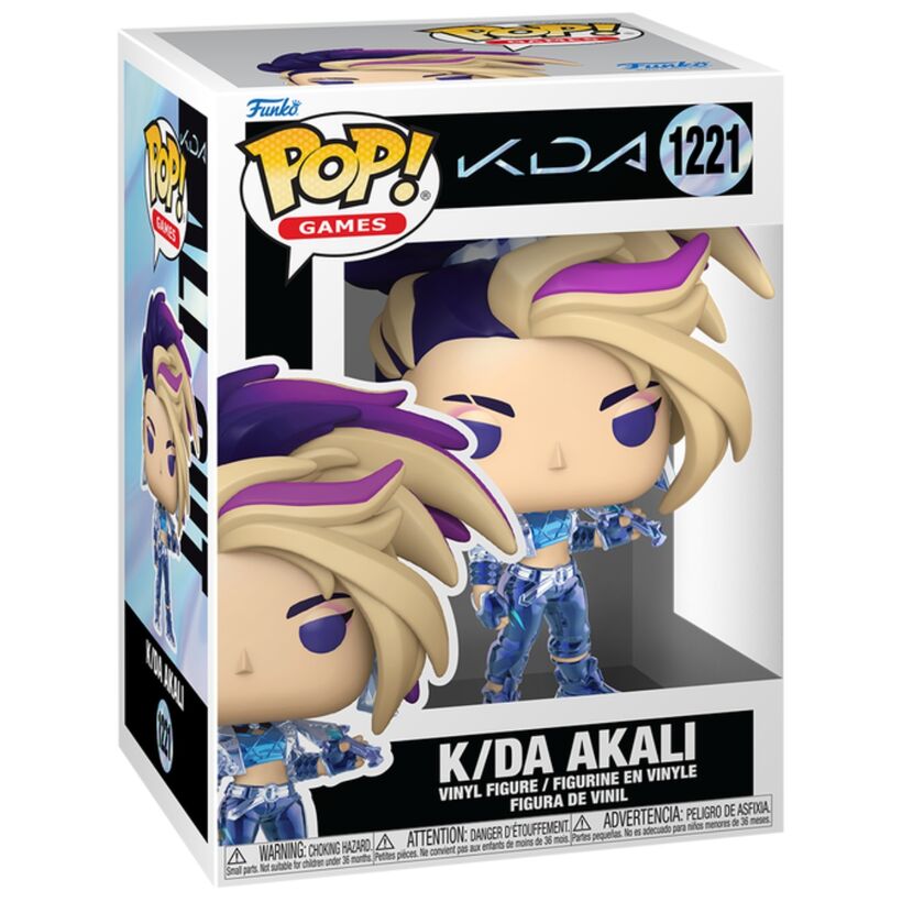 Figura Pop League Of Legends K/Da Akali