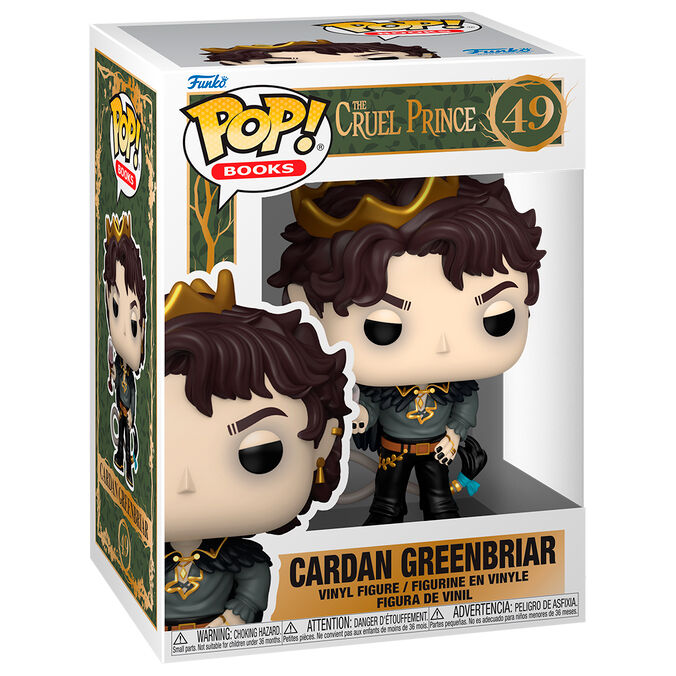 Figura Pop The Folk Of The Air The Cruel Prince Cardan Green