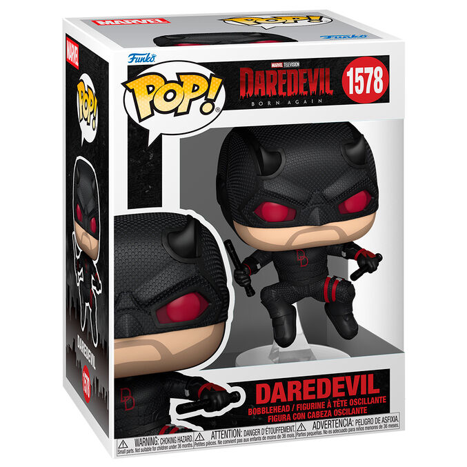 Figura Pop Marvel Daredevil Born Again Daredevil Black Suit