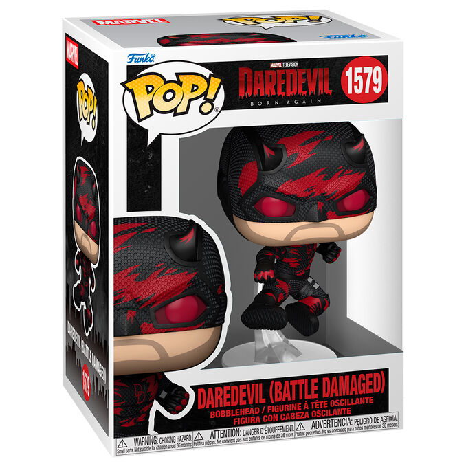 Figura Pop Marvel Daredevil Born Again Daredevil Battle Dama