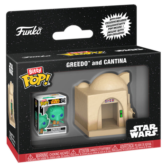 Figura Bitty Pop Town Star Wars Greedo And Cantina Hover Image