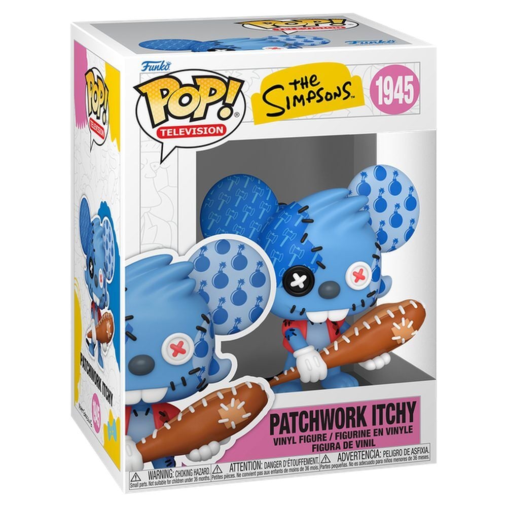 Figura Pop The Simpsons Patchwork Itchy