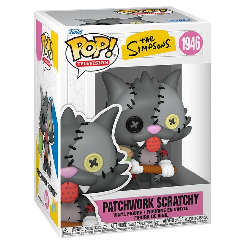 Figura Pop The Simpsons Patchwork Scratchy