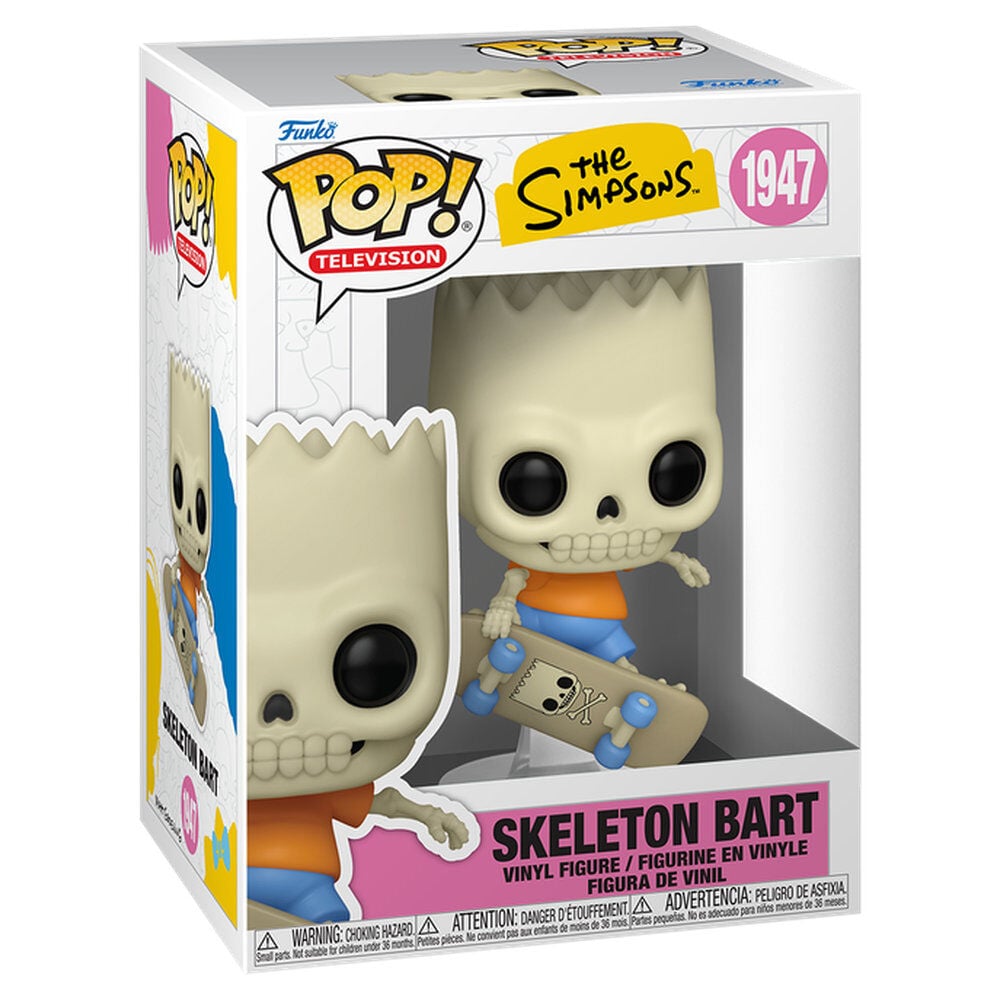 Figura Pop The Simpsons Patchwork Skeleton Bart