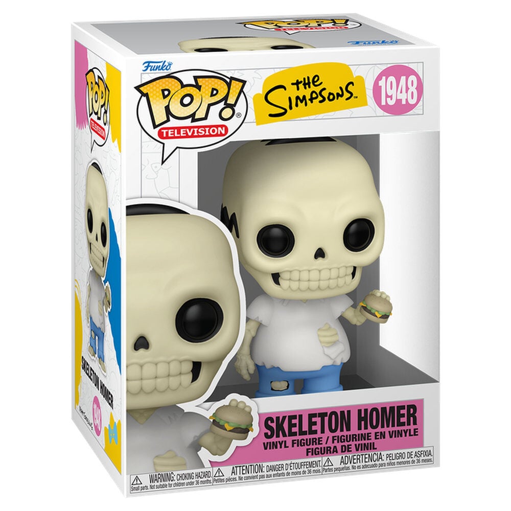 Figura Pop The Simpsons Skeleton Homer