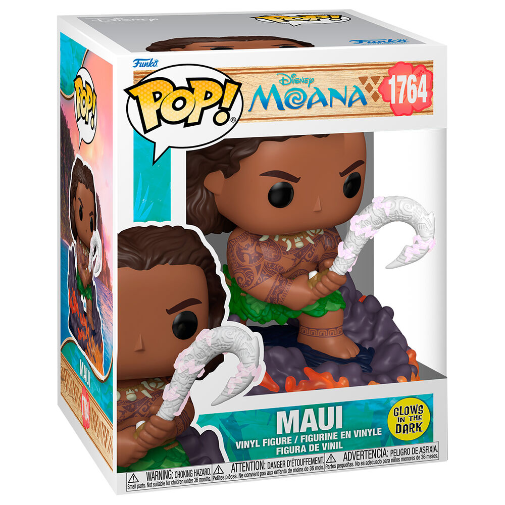 Figura Pop Premium Disney Vaiana Moana 3 Maui
