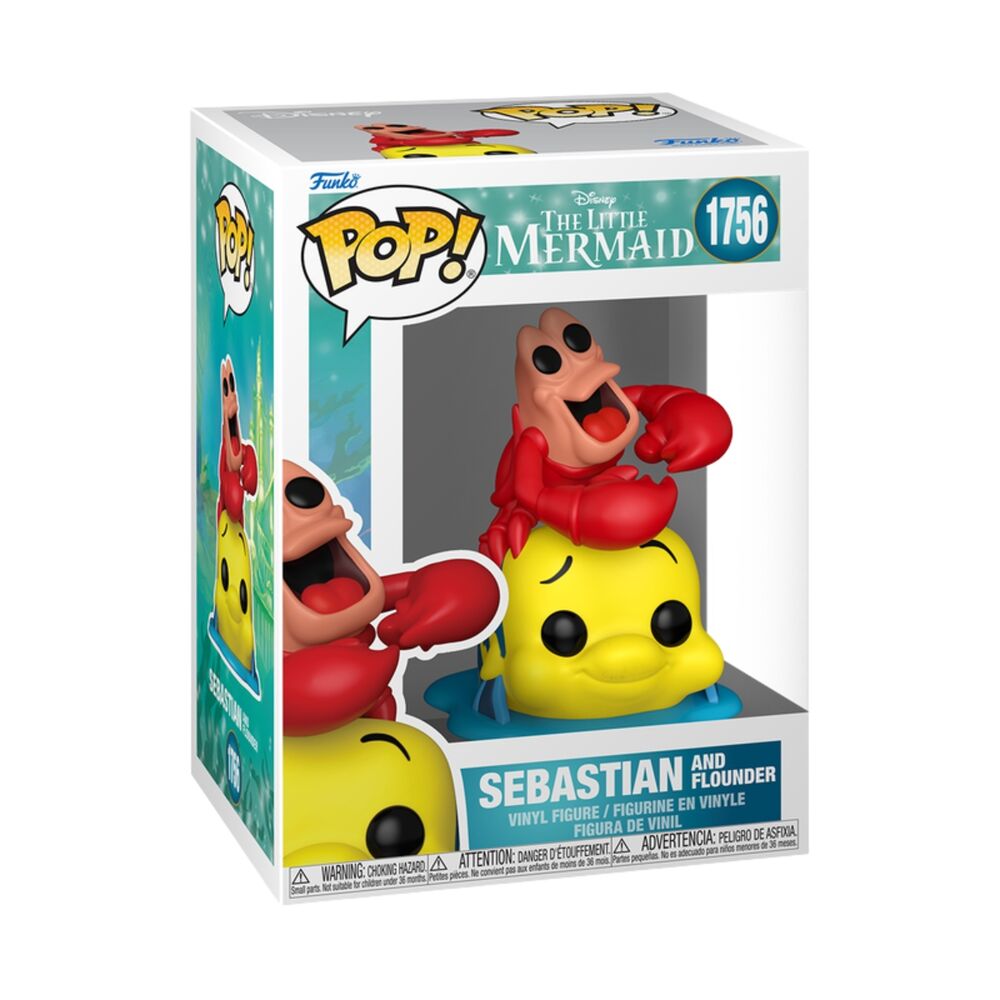 Figura Pop Disney Sebastian And Flounder