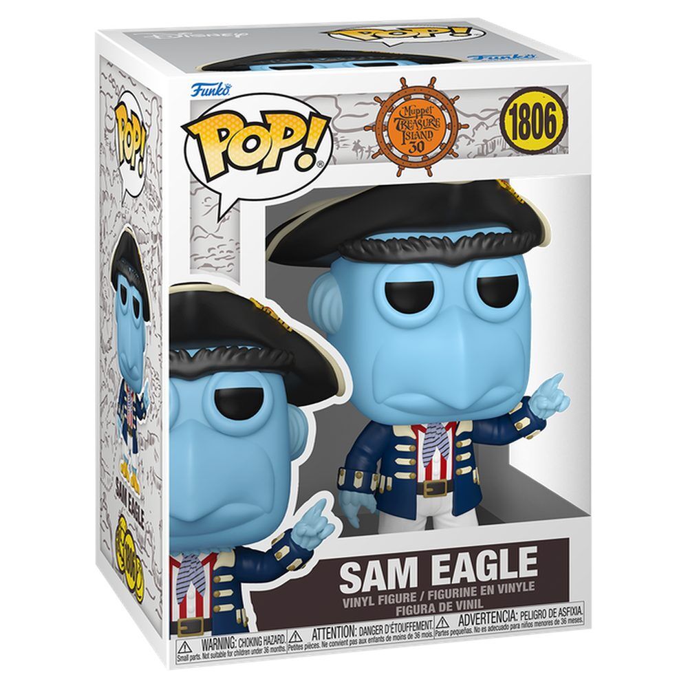 Figura Pop Los TeleEcos Muppet Treasure Island Sam Eagle